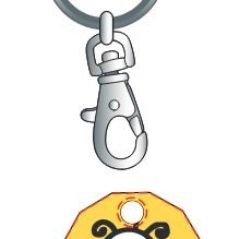 Keyring/Trolley Coin